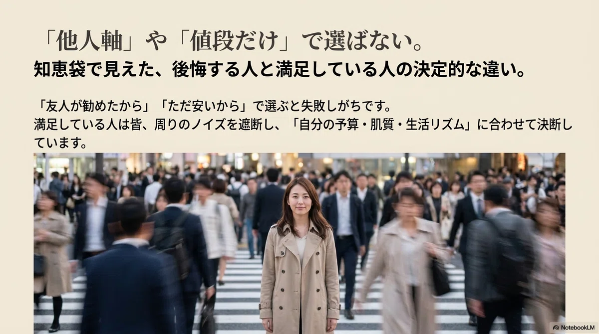 医療脱毛か家庭用光美容器か:知恵袋で見かけた「後悔しない選び方」のヒントの図解