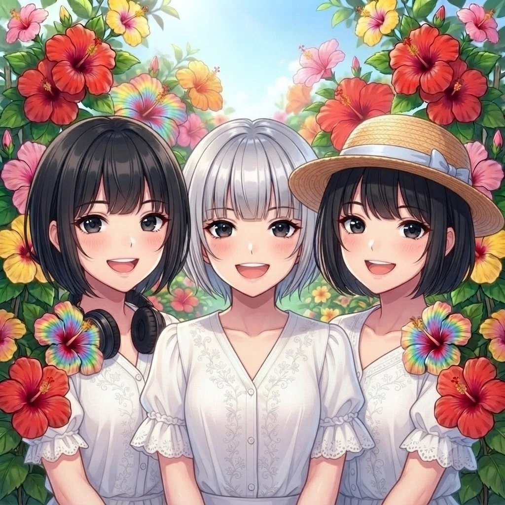 ハイビスカス」。｜葉月 れお