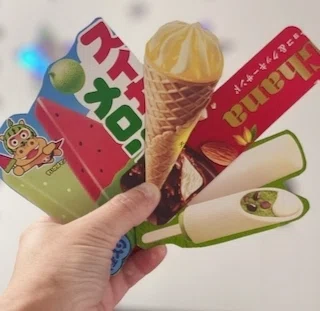 アイスのパッケージ数種