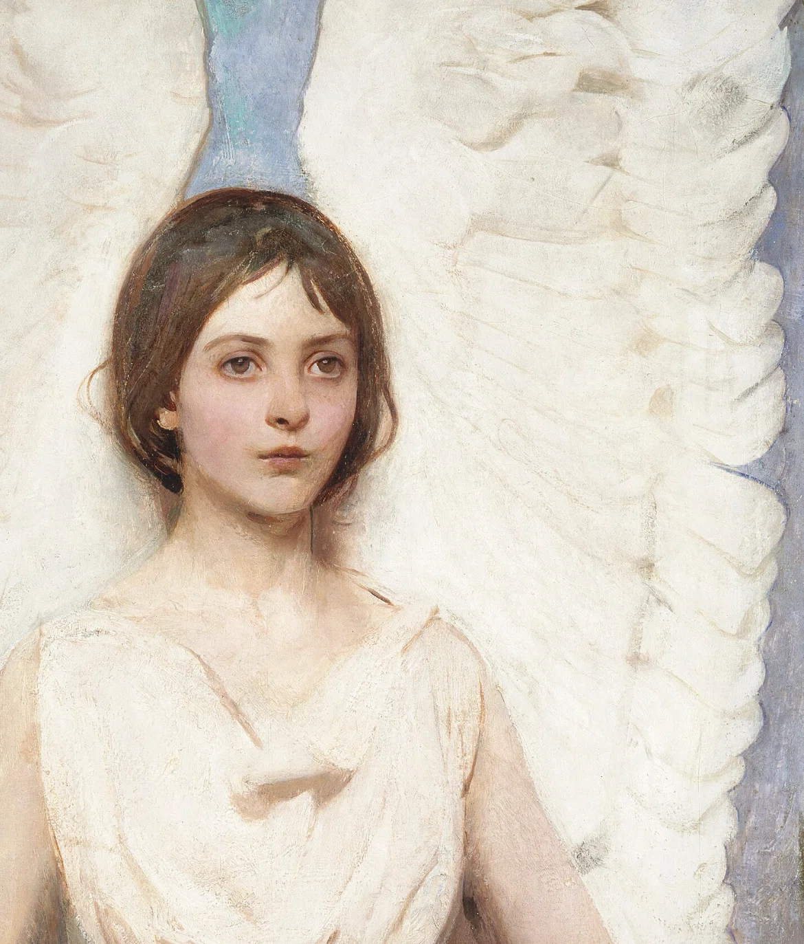 母を失う4年前、11歳の少女は「天使」として描かれた｜art museum