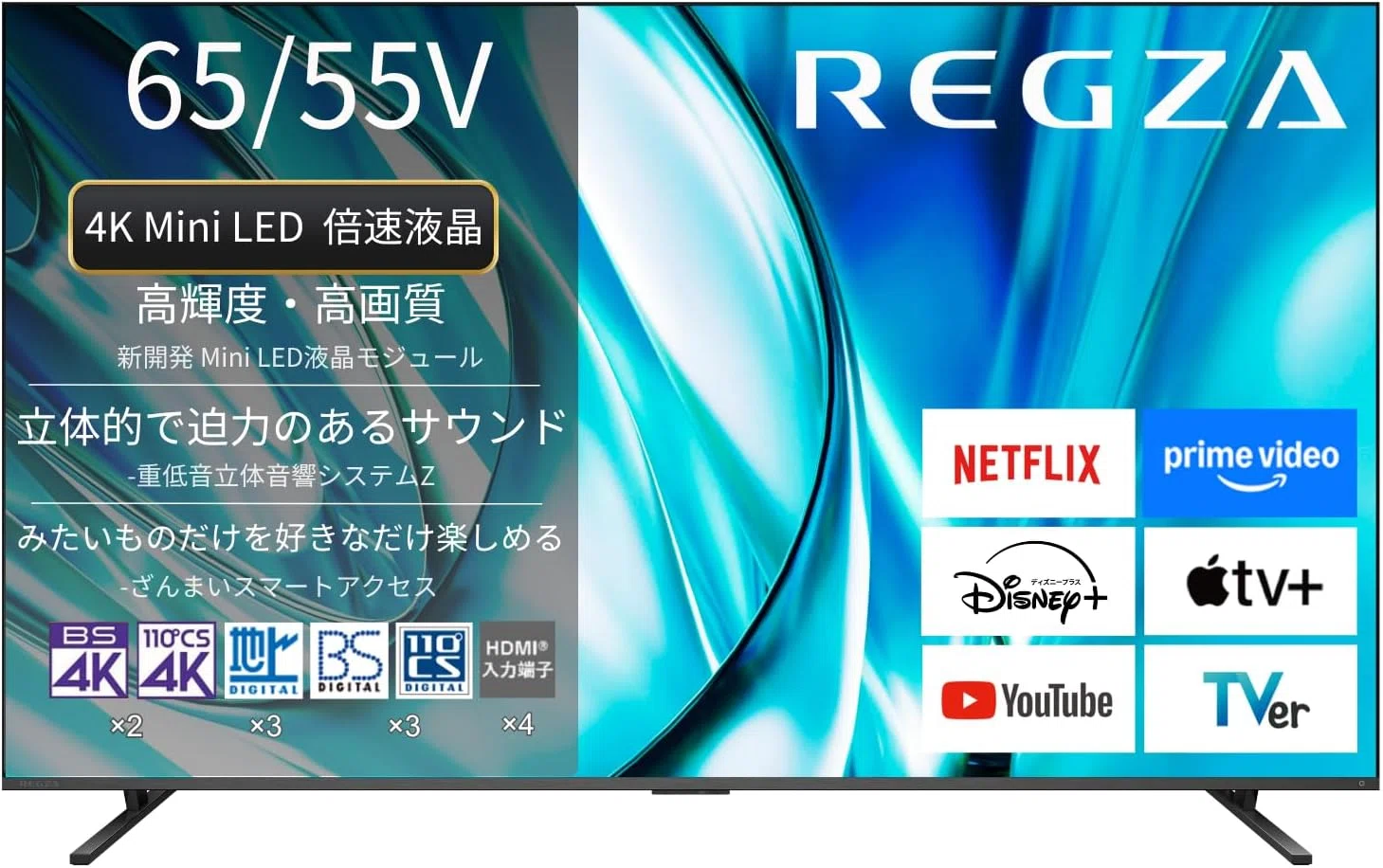 Is it true that Regza's Mini LED is expensive despite being an LCD