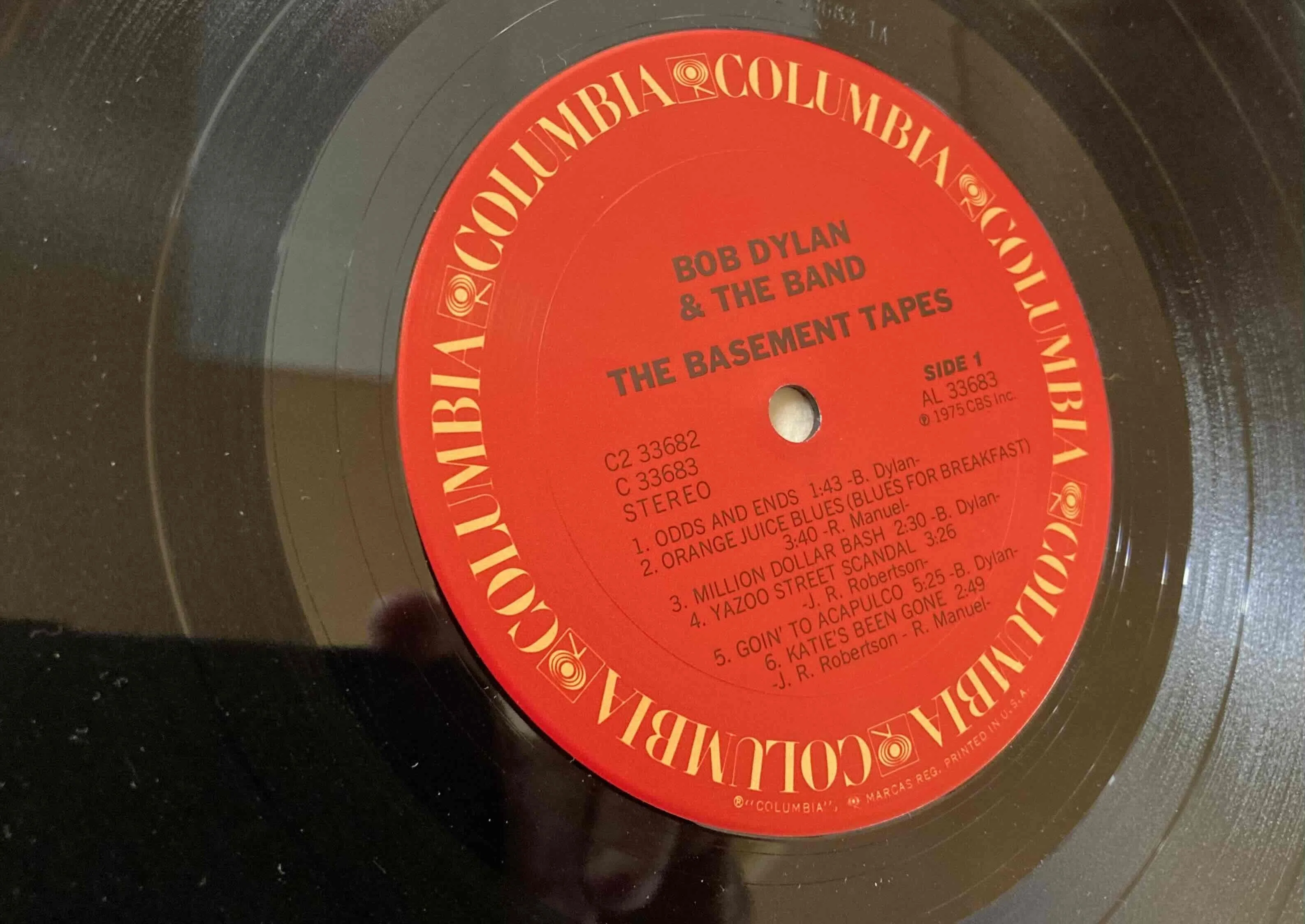 Bob Dylan & The Band [ The Basement Tapes ] Columbia C2-33682