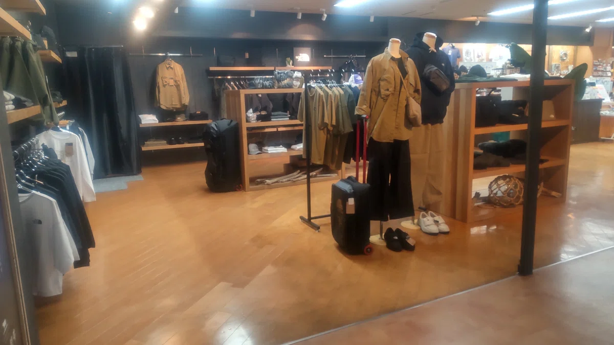 サロマ湖鶴雅リゾートのアパレルショップ