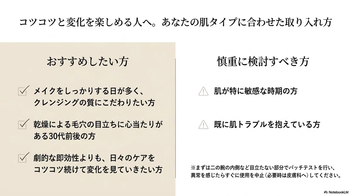 オルビス ザ：次に試してみたいこと