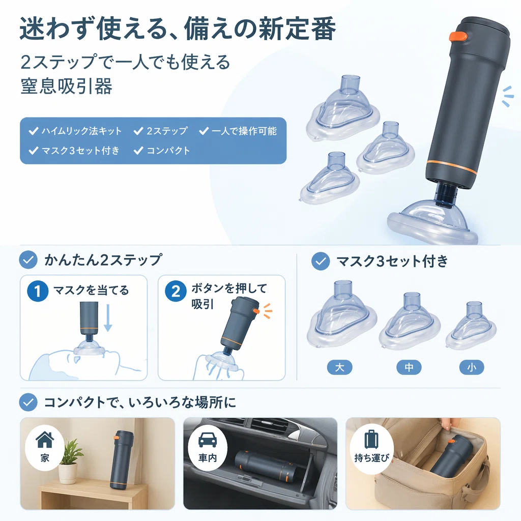 ハイムリック法キット選びに迷ったときの選び方｜素敵なアイテムの見つけ方