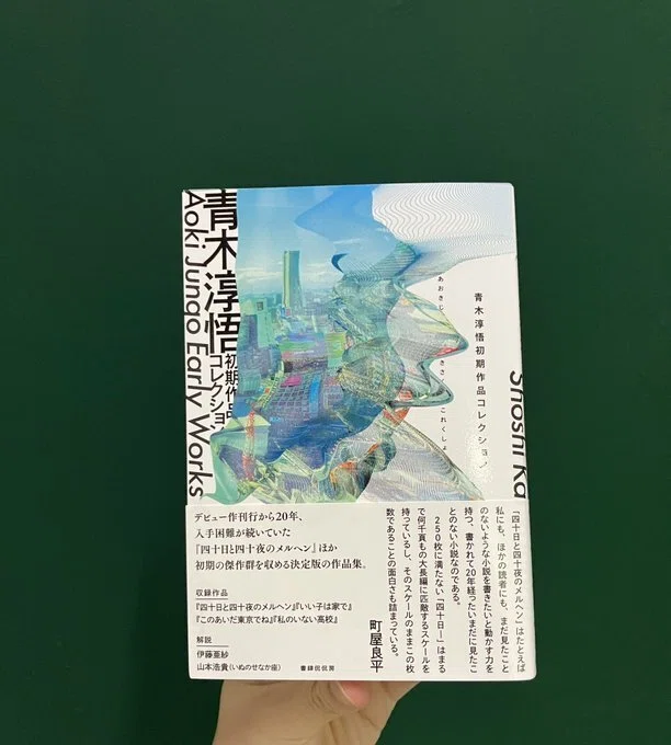 【特価】青木淳作品集3冊セット！ 書店員さんからの感想が続々】『青木淳悟初期作品コレクション』へ寄せ