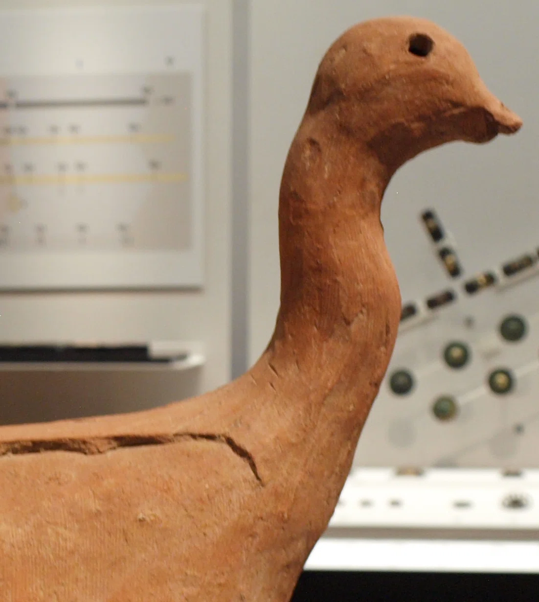 ただ今展示中⑩《水鳥形埴輪》古墳時代・6世紀、個人蔵｜毎日投稿