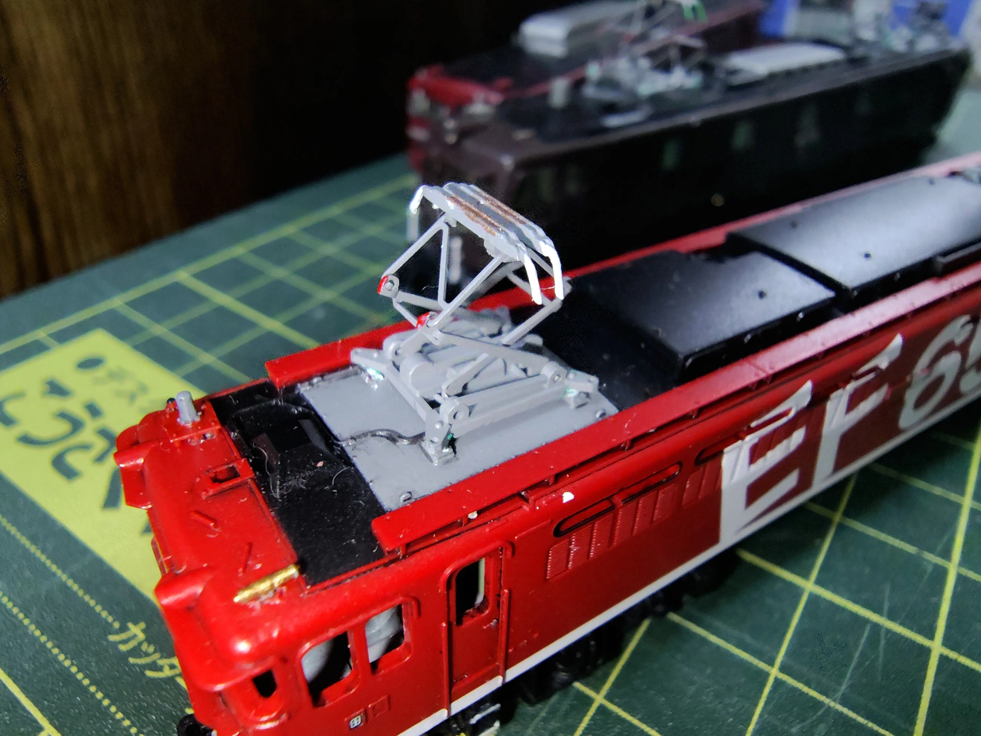 TOMIX 2113 EF651118加工品 模型加工] TOMIX 2113 EF65 (1118号機)を弄る｜さもこう