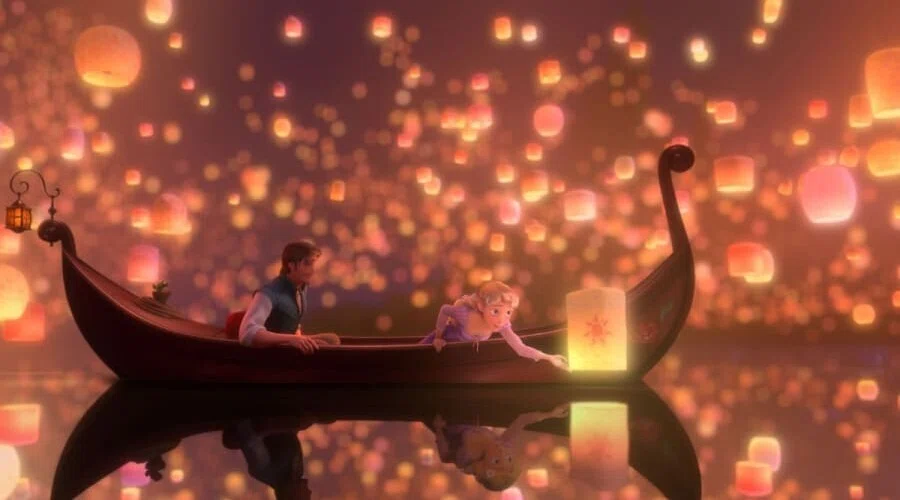 映画ラプンツェルのランタン