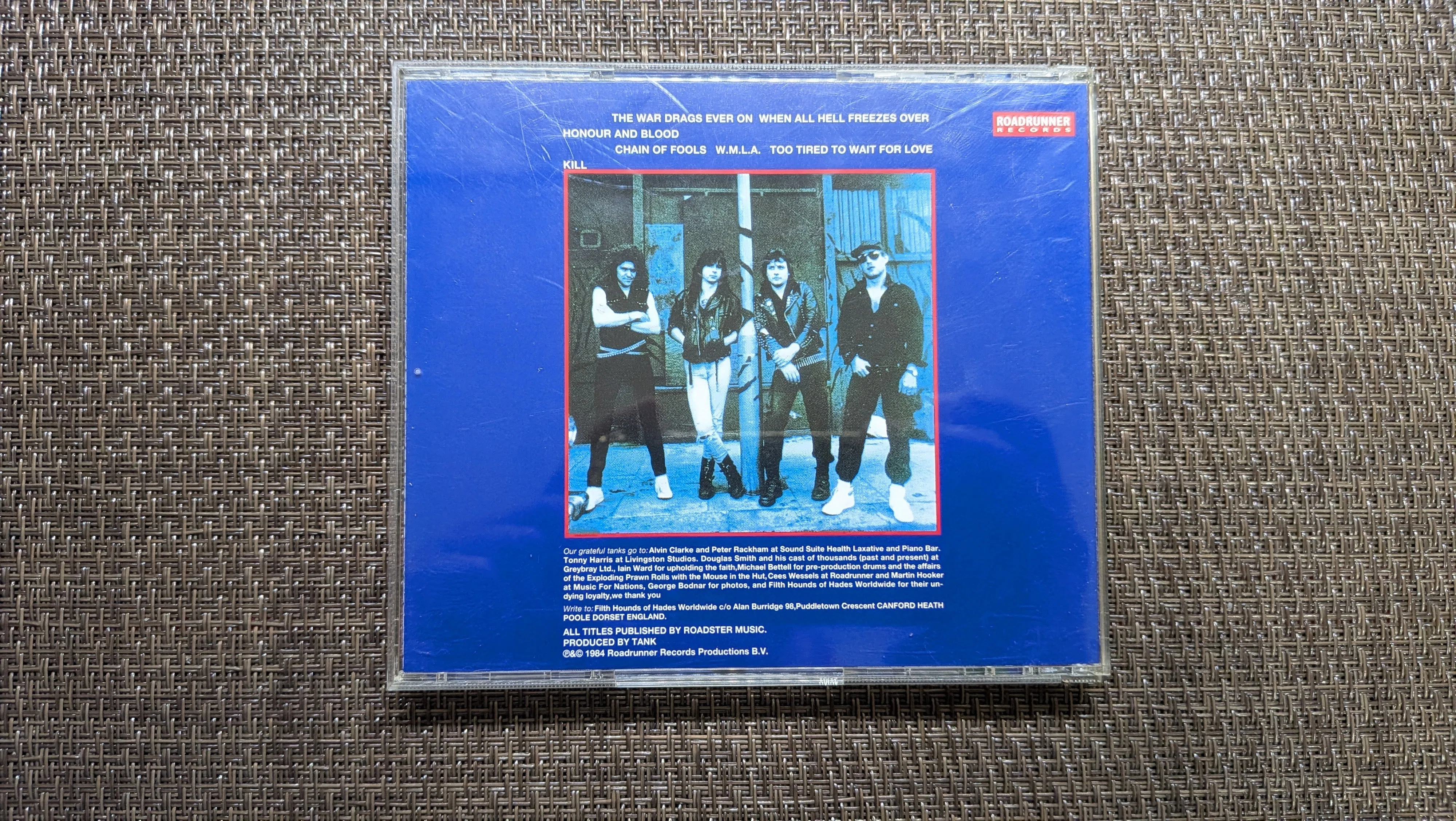 TANK 8CD+1DVD Boxセット NWOBHM タンク NWOBHM 初心者第4弾！Tank 