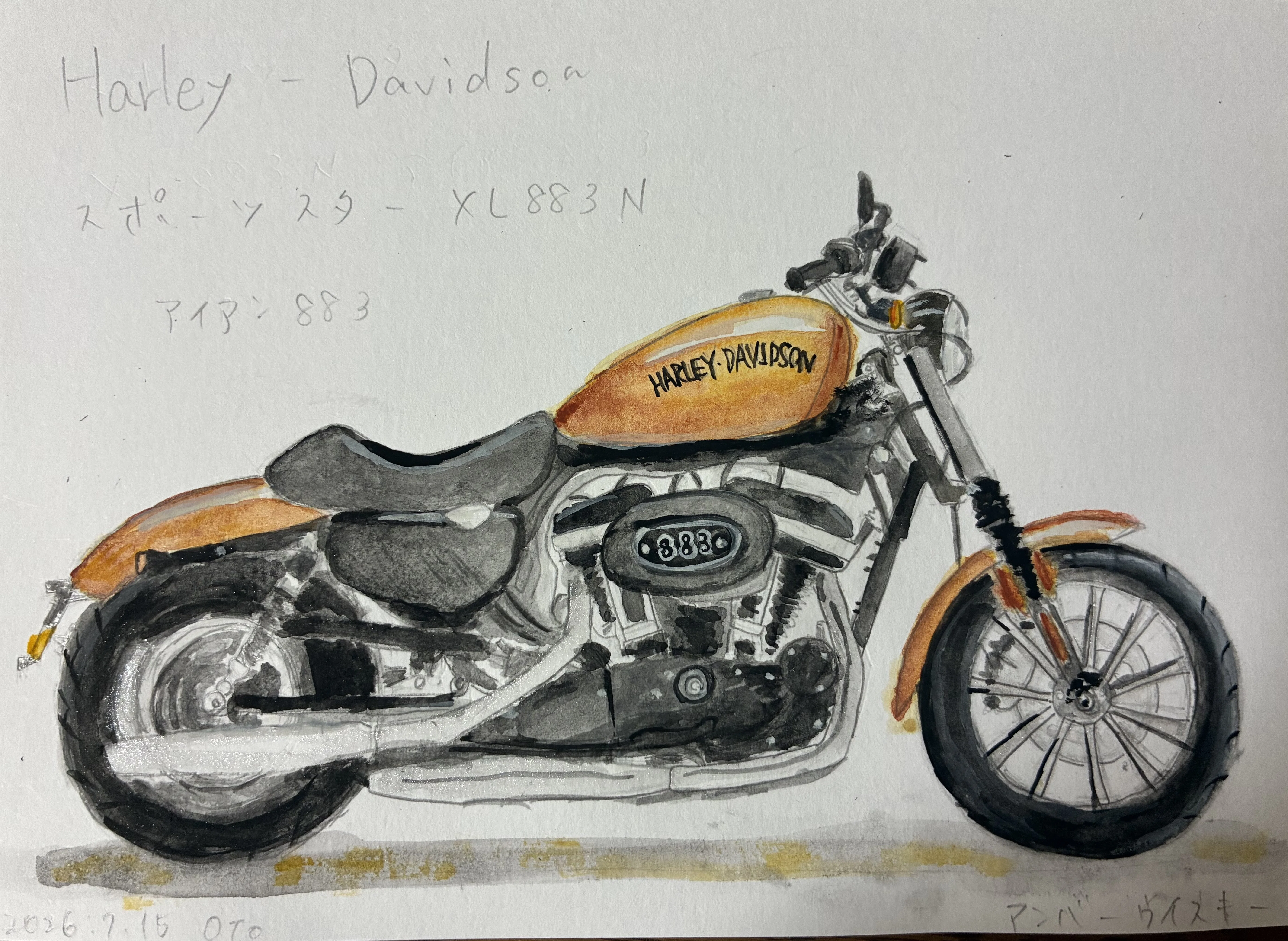Harley-Davidson スポーツスター XL883N｜◇Oto◇