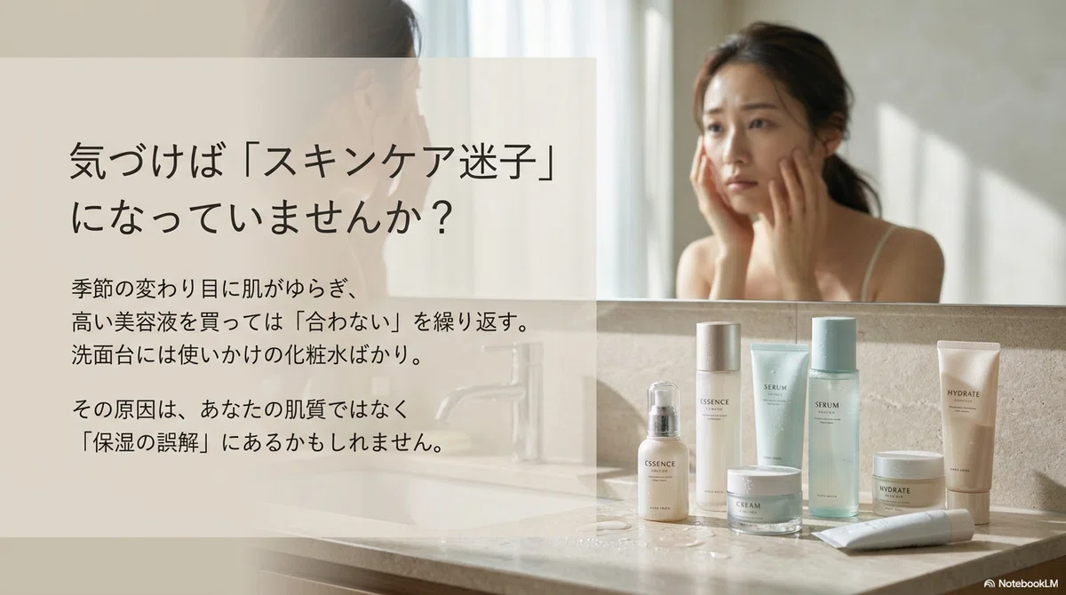 化粧水がしみるのは「効いている」わけではなかった