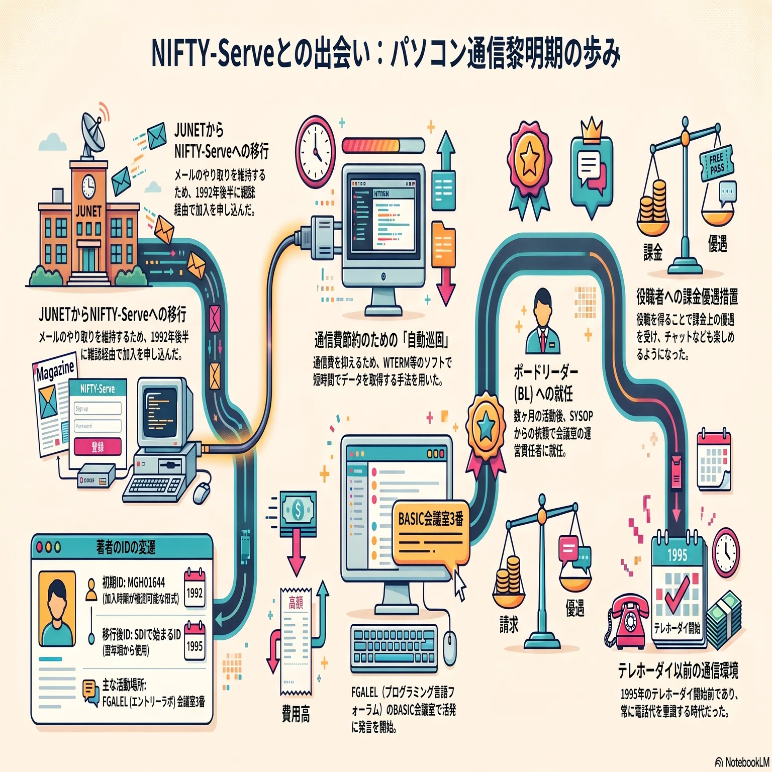 NIFTY-Serveとの出会い｜kzn