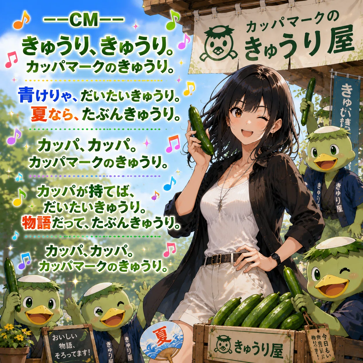 きゅうりを募集したら森が納品された件🌳｜アイ
