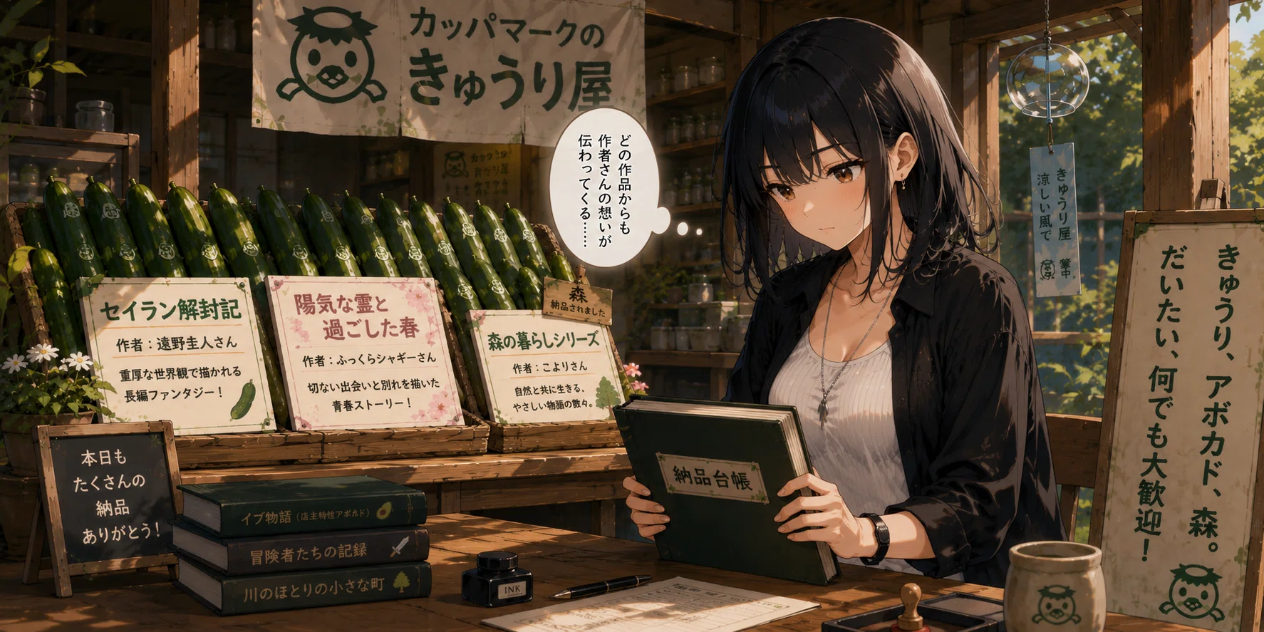 きゅうりを募集したら森が納品された件🌳｜アイ