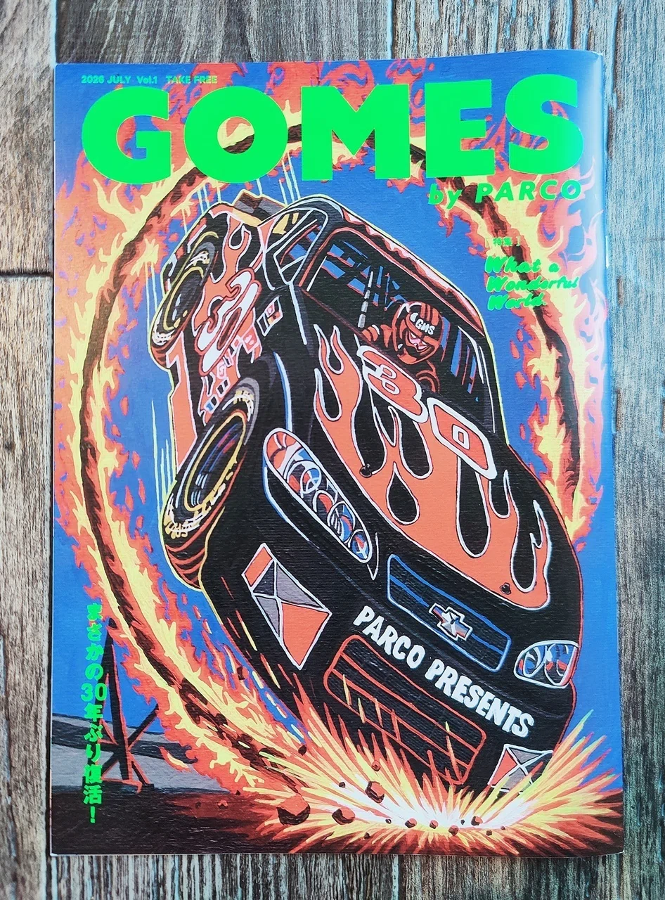 30年ぶりに復活】PARCOのレジェンドフリペ『GOMES』とともに八画文化