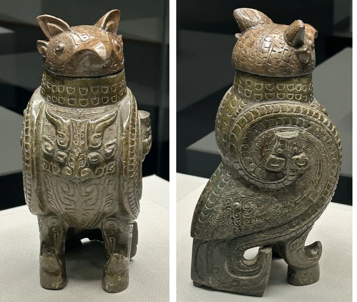中国美術 青銅 蓋器(P134) 泉屋博古館 (京都) に行ってみた 〜青銅器館 後編〜｜ぺぇたぁ