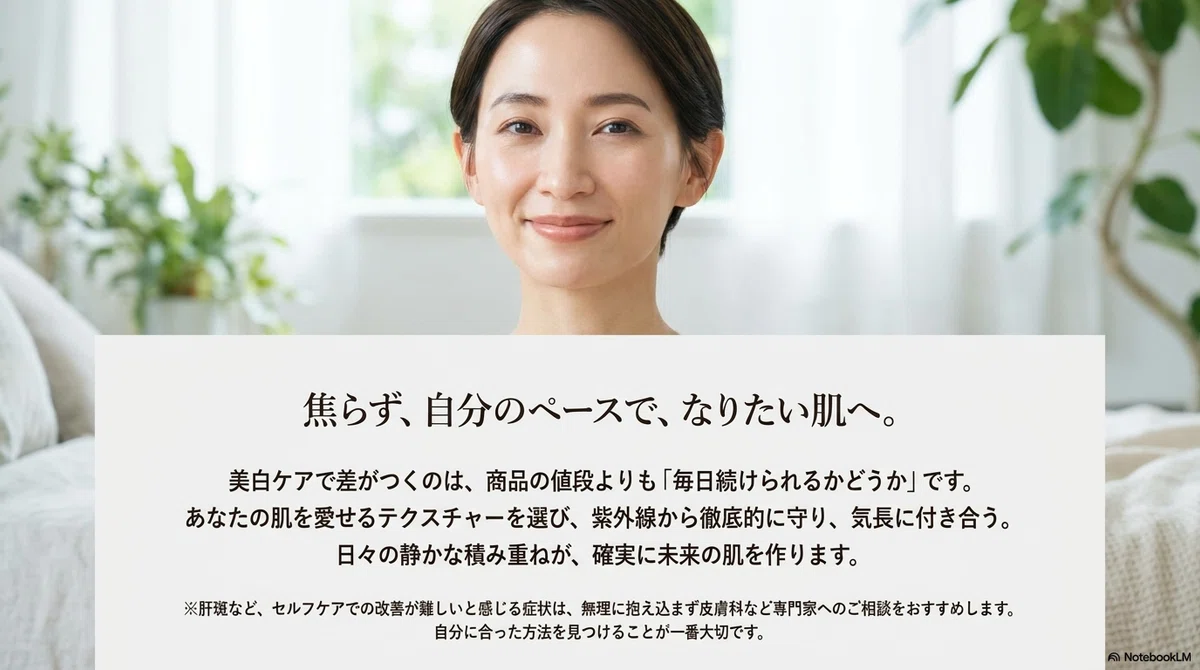 美白化粧品のまとめ