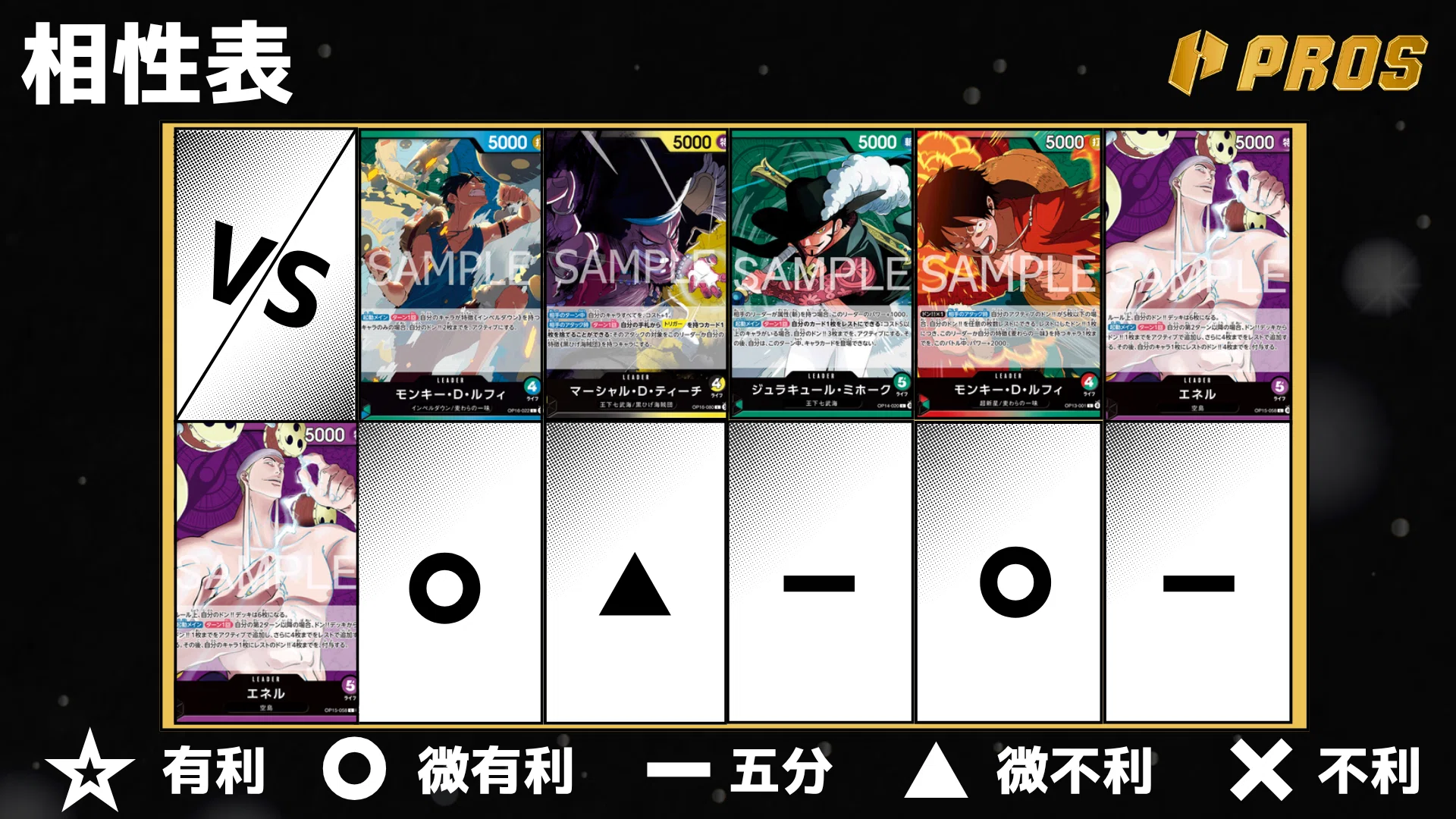 16.5弾】おすすめ上位リーダー5選！ 0715投稿｜TCG攻略note PROS（プロズ）