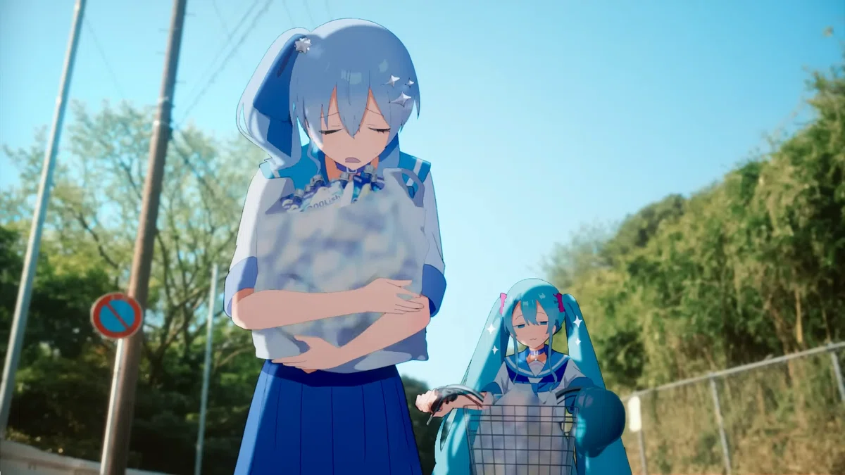 星街すいせい×初音ミク｜萩原朋海