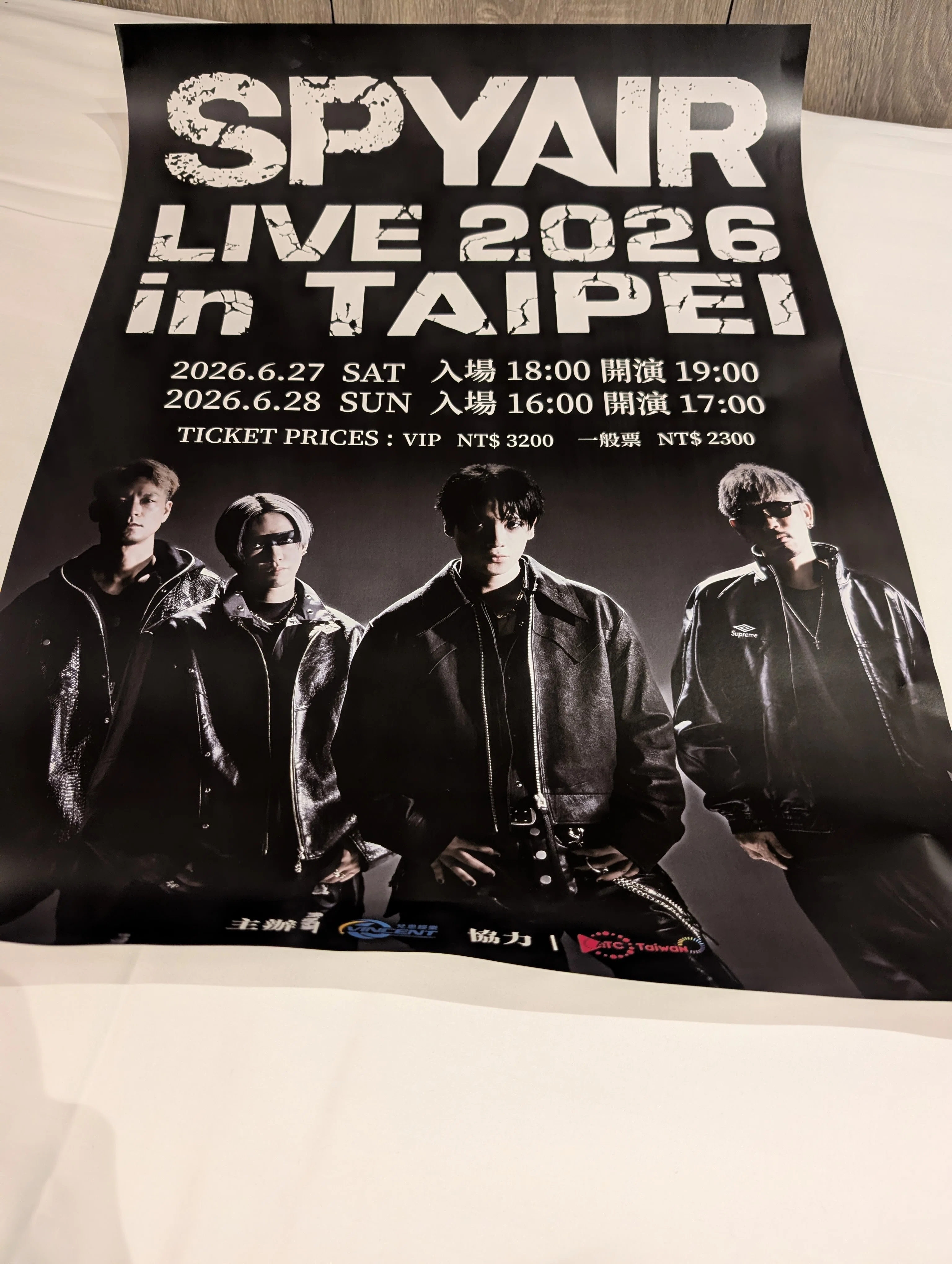 SPYAIR台湾ワンマン2days day1｜あやじん