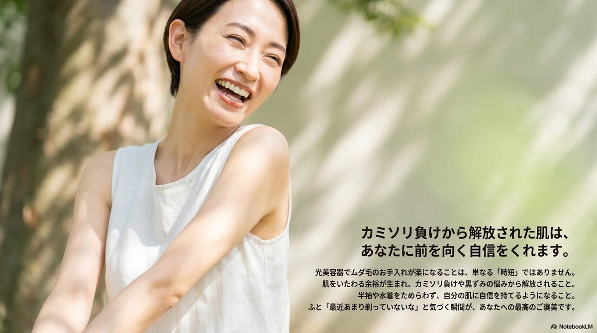家庭用脱毛器：こんな人は慎重に