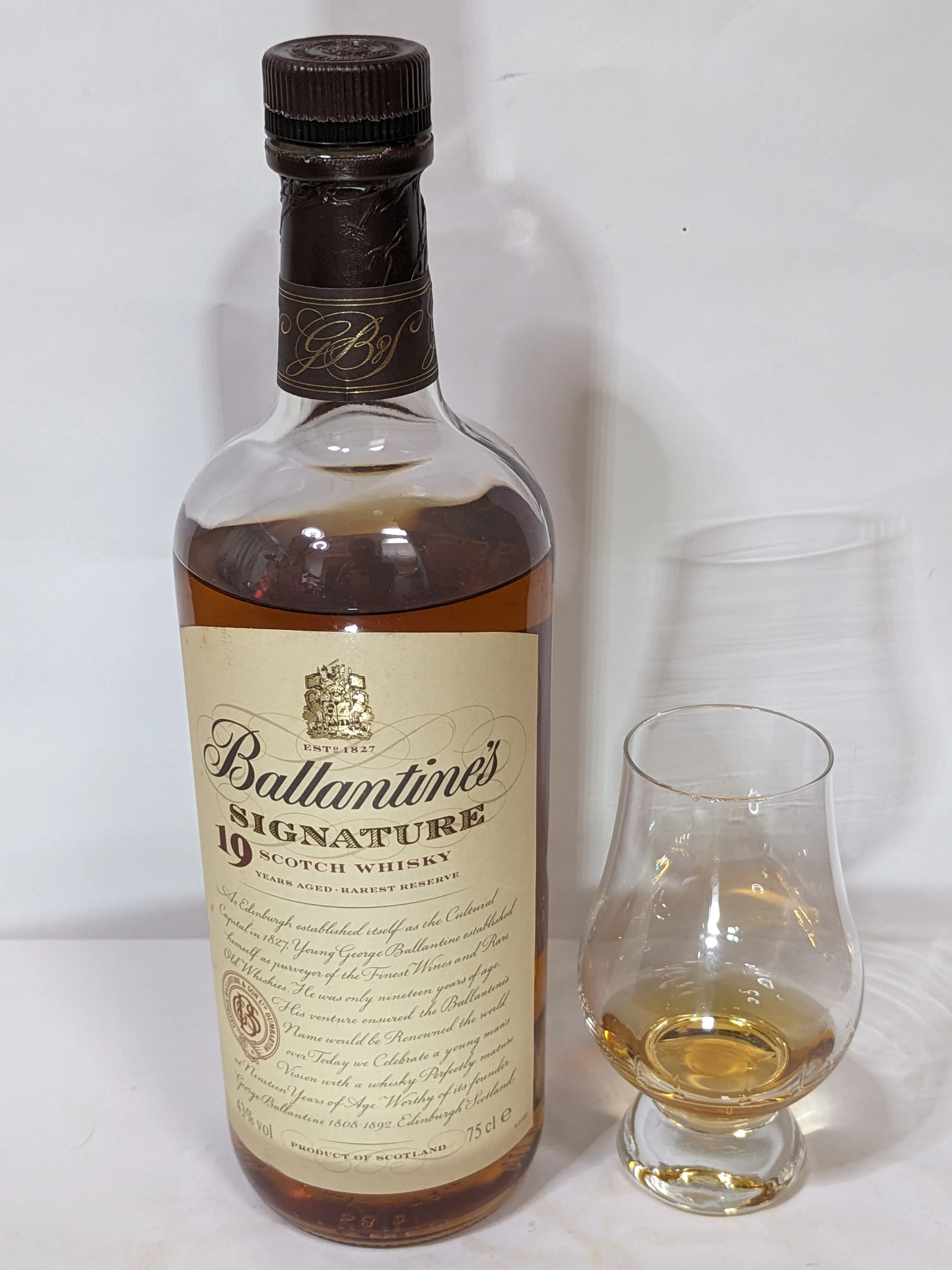 バランタイン シグネチャー 19年 バランタイン 19年｜たっきー