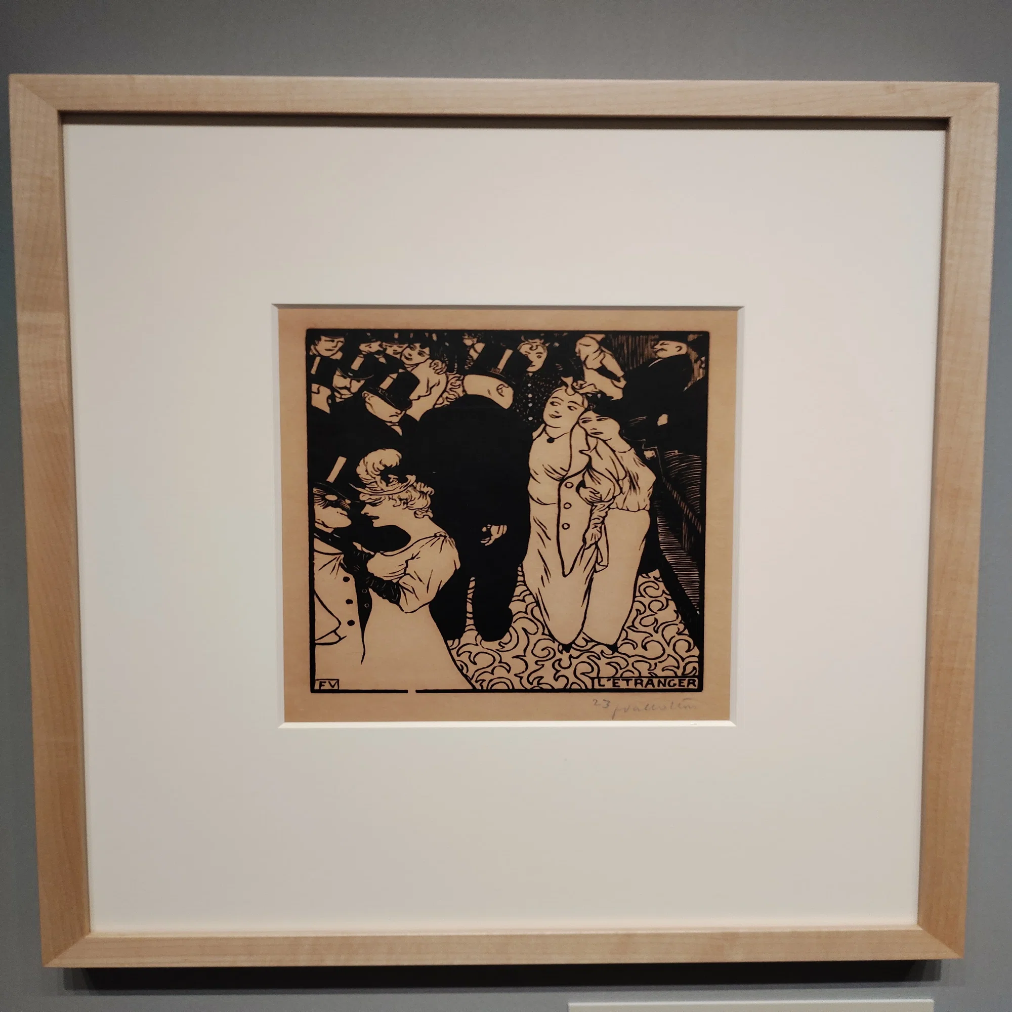 Félix Vallotton ( フェリックス・ヴァロットン 1865～1925 ) 木版画4