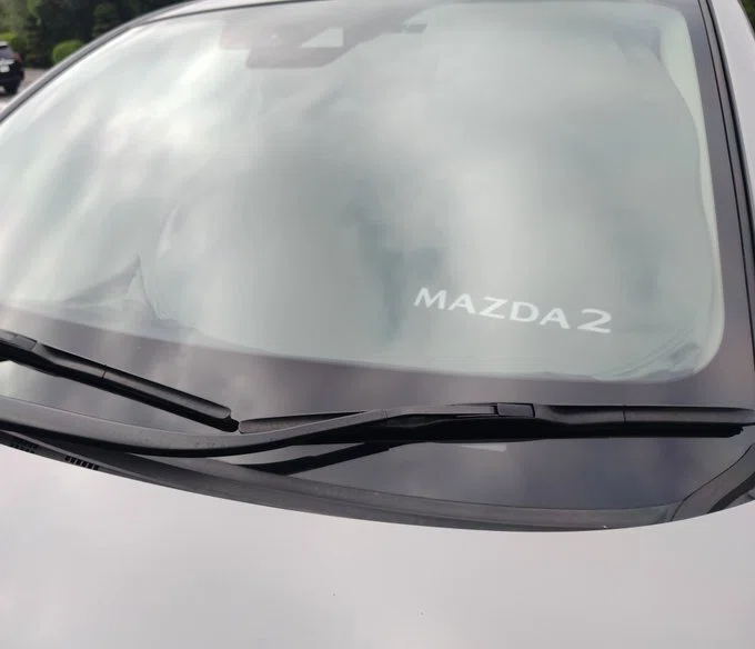MAZDA2純正サンシェードは「買い」か｜ばるさん