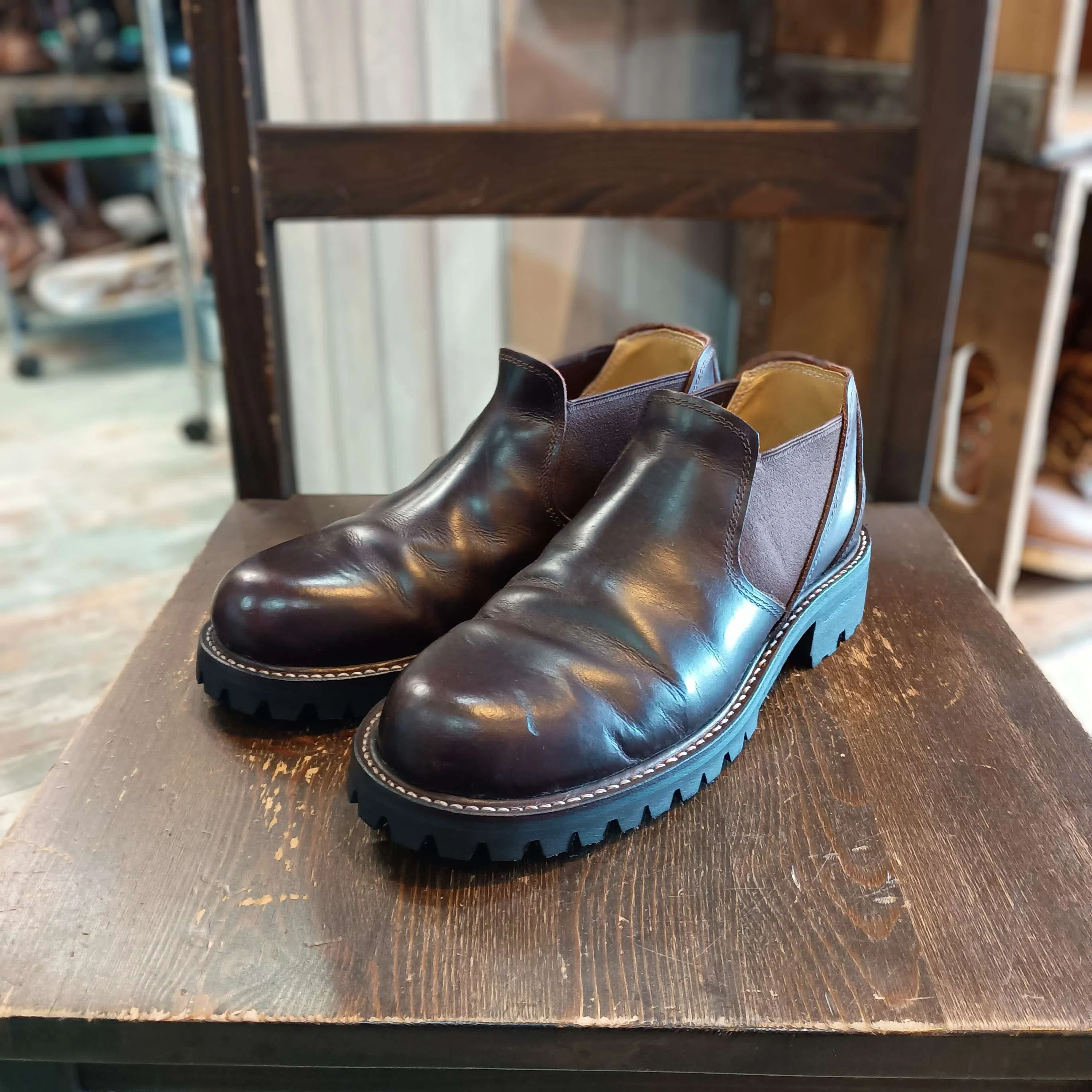 リソール/ソールカスタム】Slow Wear Lion+vibram#100オールソール 