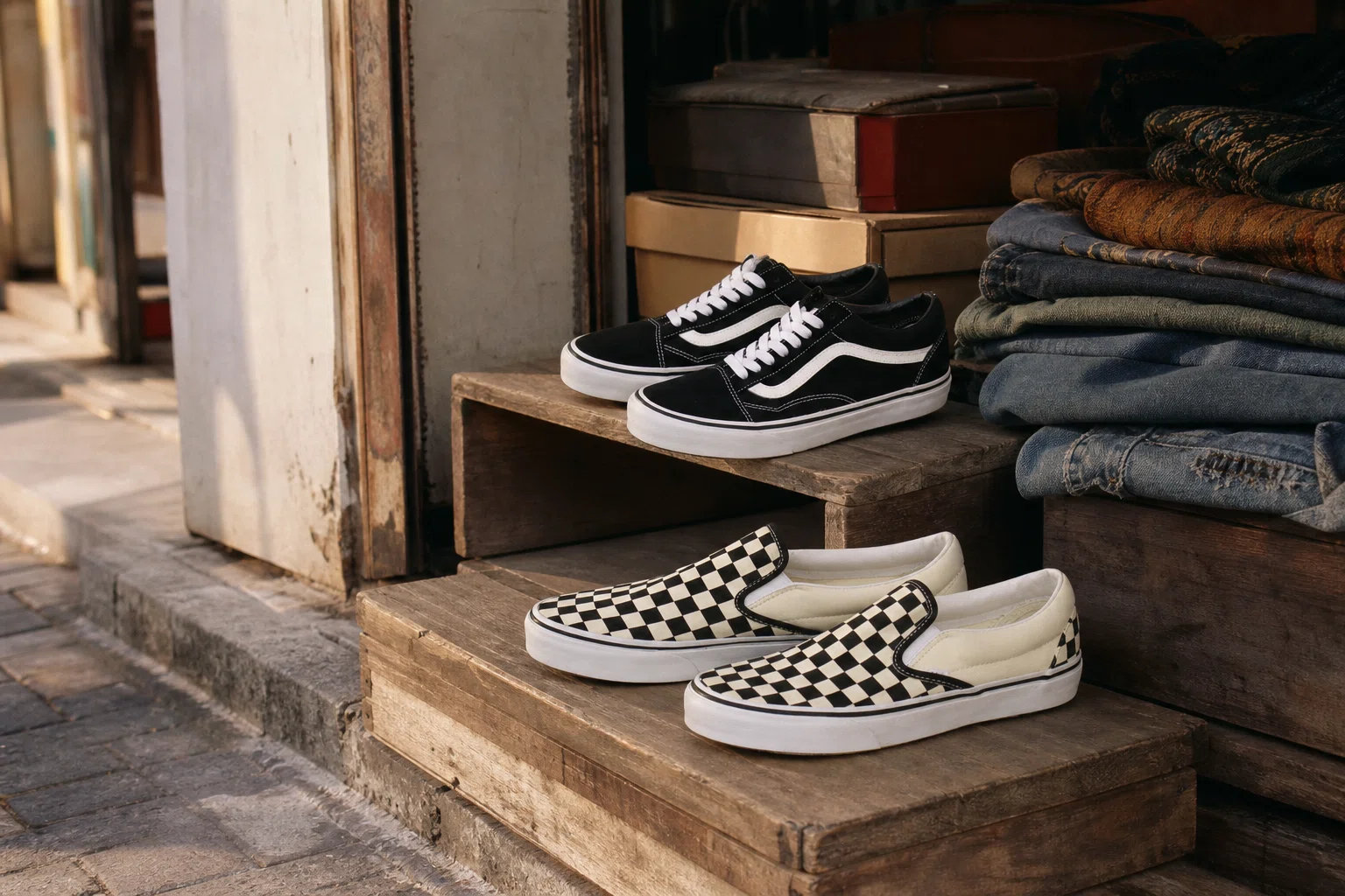 世界で140店を閉めたVANSが、心斎橋に旗を立てた。40代が知っておき