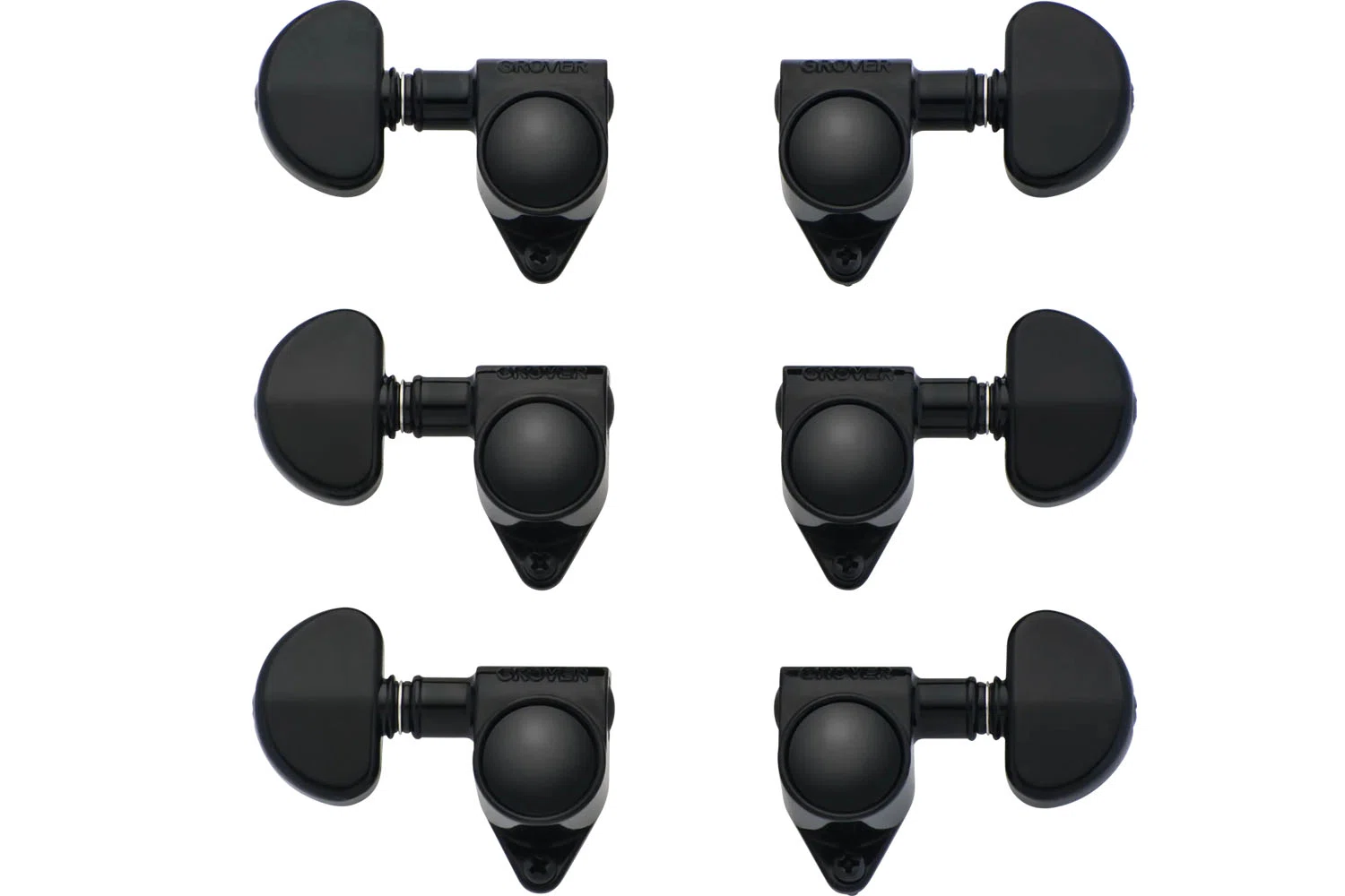 ブラックカラーのギブソン純正ペグ「Gibson Kidney Tuner Set PMMH-030