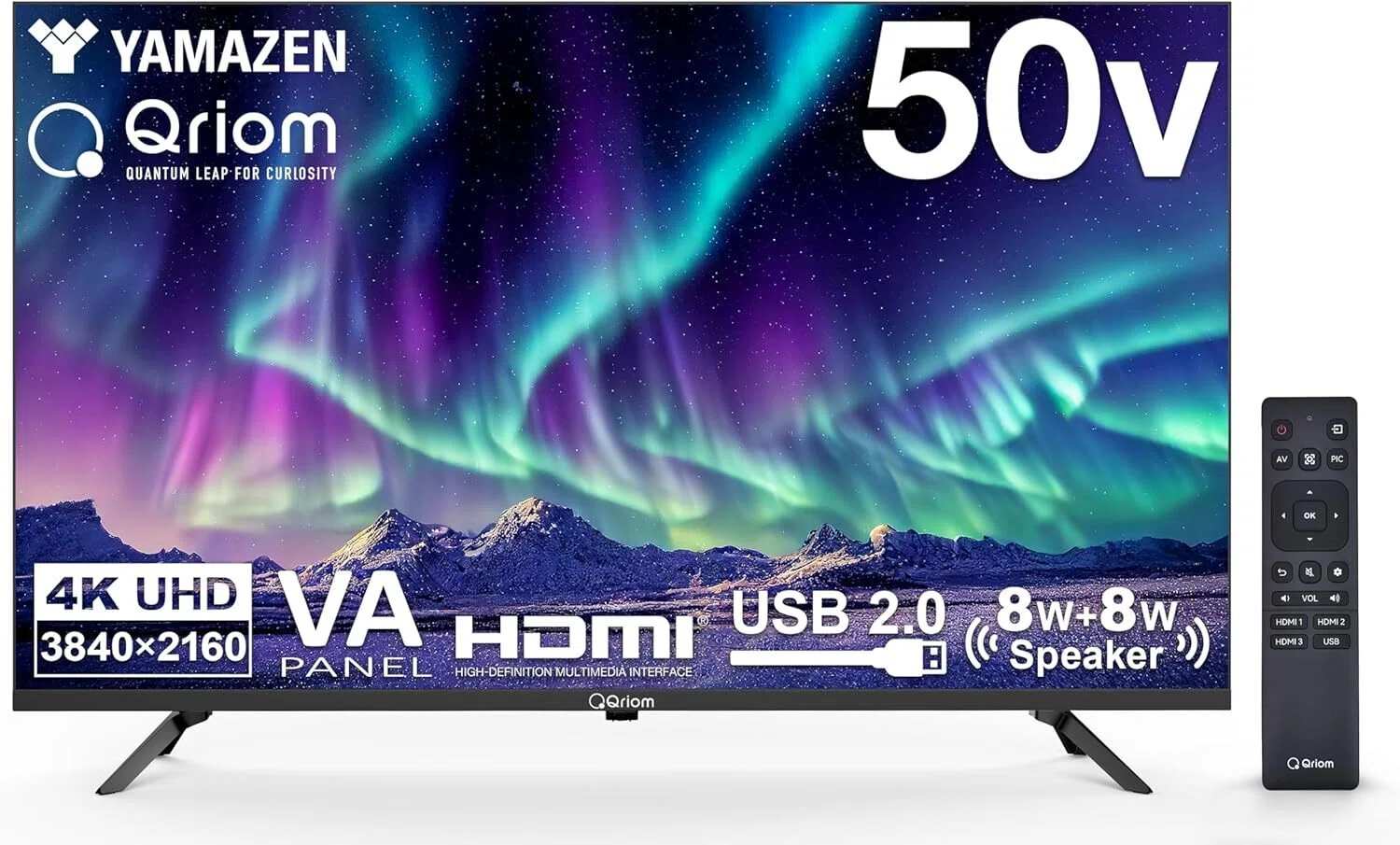 JAPANNEXT JN-V50U のレビュー・口コミ評判と特徴 50インチ4Kを5万円台