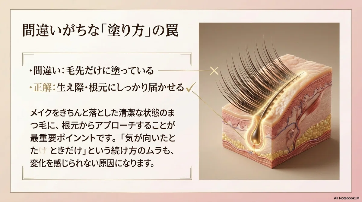 まつ毛美容液:使い方を見直して気づいたこと