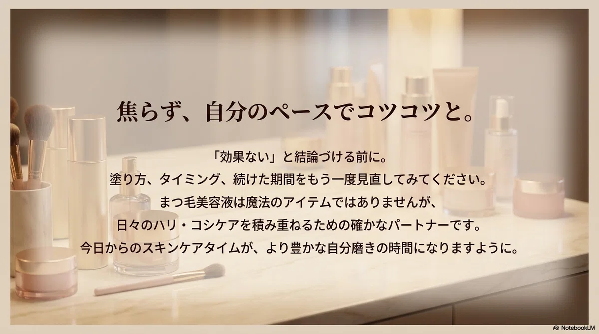 まつ毛美容液のまとめ
