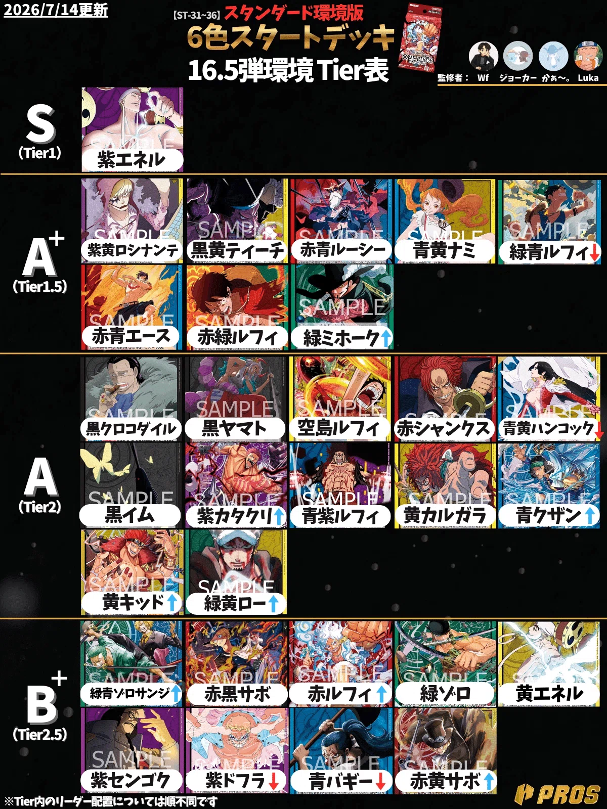 16.5弾強化リーダー】緑ミホーク解説【ワンピースカード】0722更新