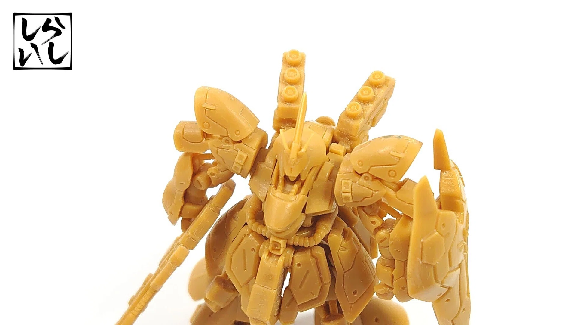 食玩】ガンダムアーティファクト第6弾 サザビーを改造・筆塗り全塗装で