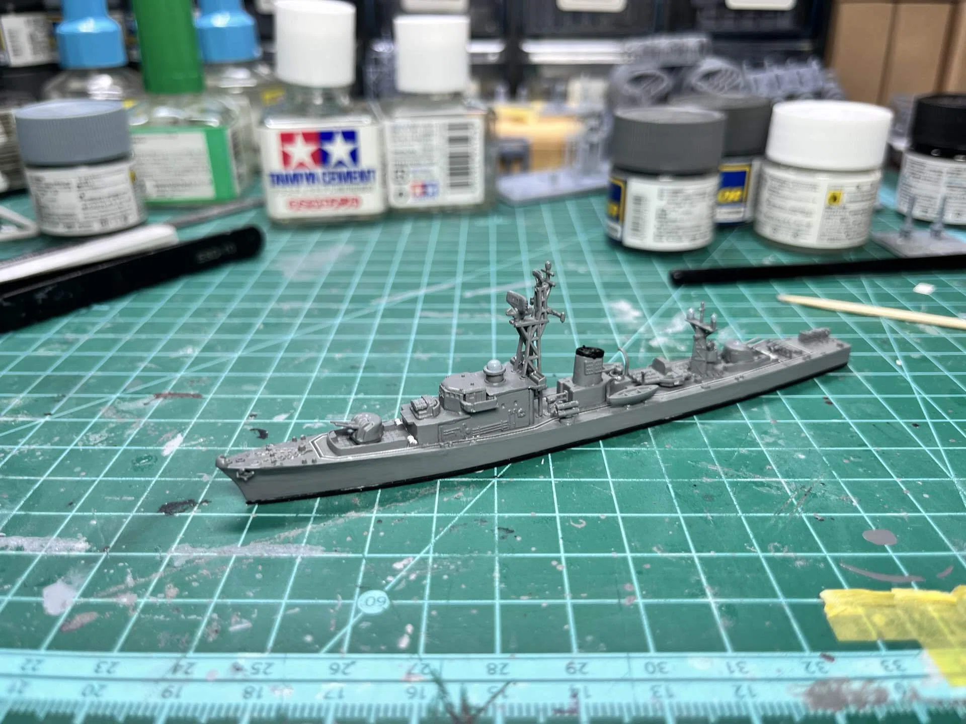 Ship Model] 1/700 JMSDF DE-214: Ooi (6)｜神聖大日本帝國 1/700 艦船