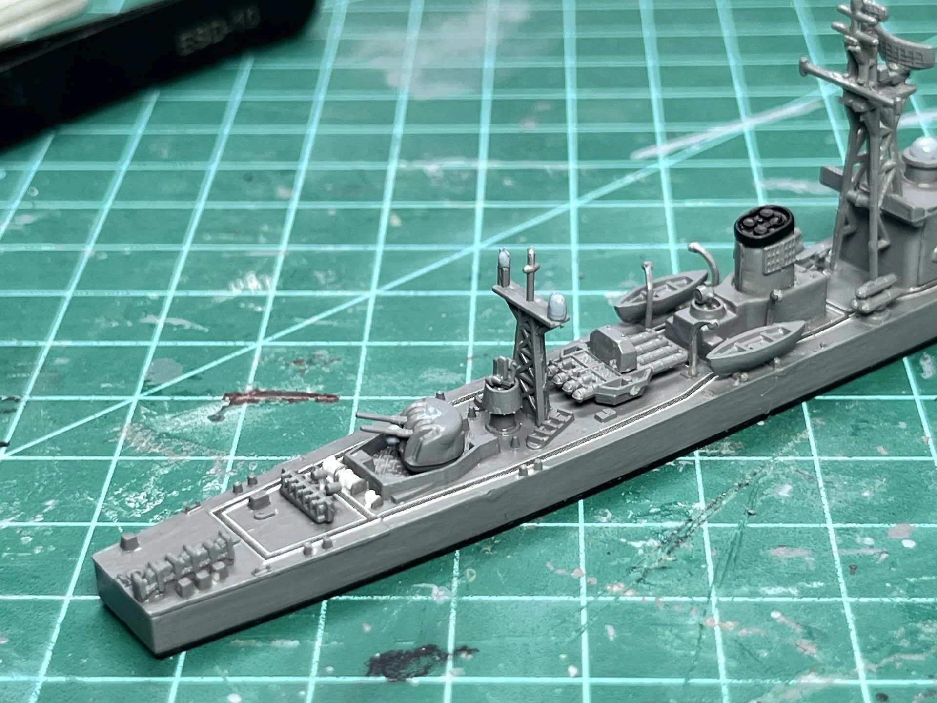 Ship Model] 1/700 JMSDF DE-214: Ooi (6)｜神聖大日本帝國 1/700 艦船