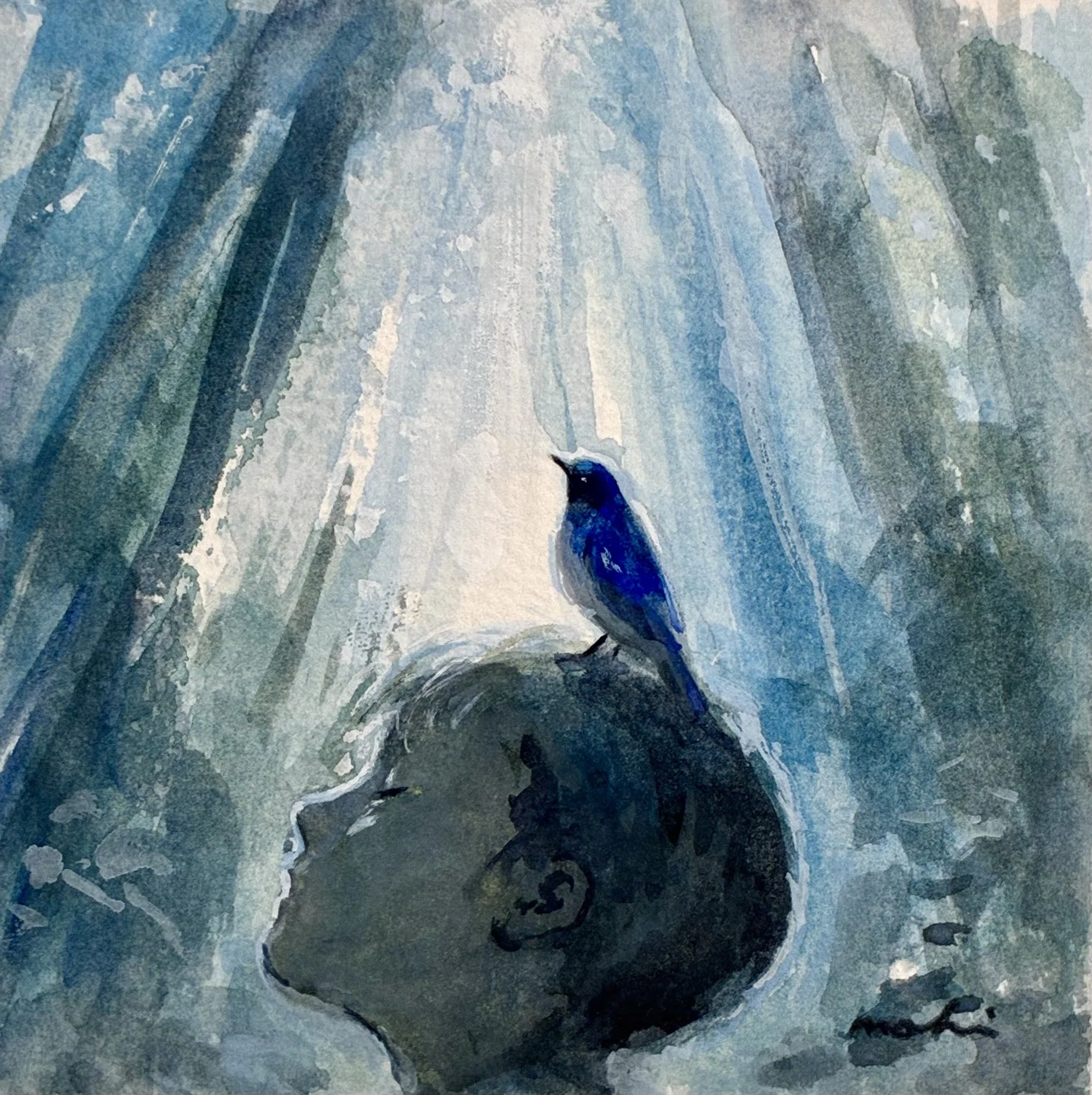 展示作品紹介「瑠璃と群青の民たち」(2)｜mohi