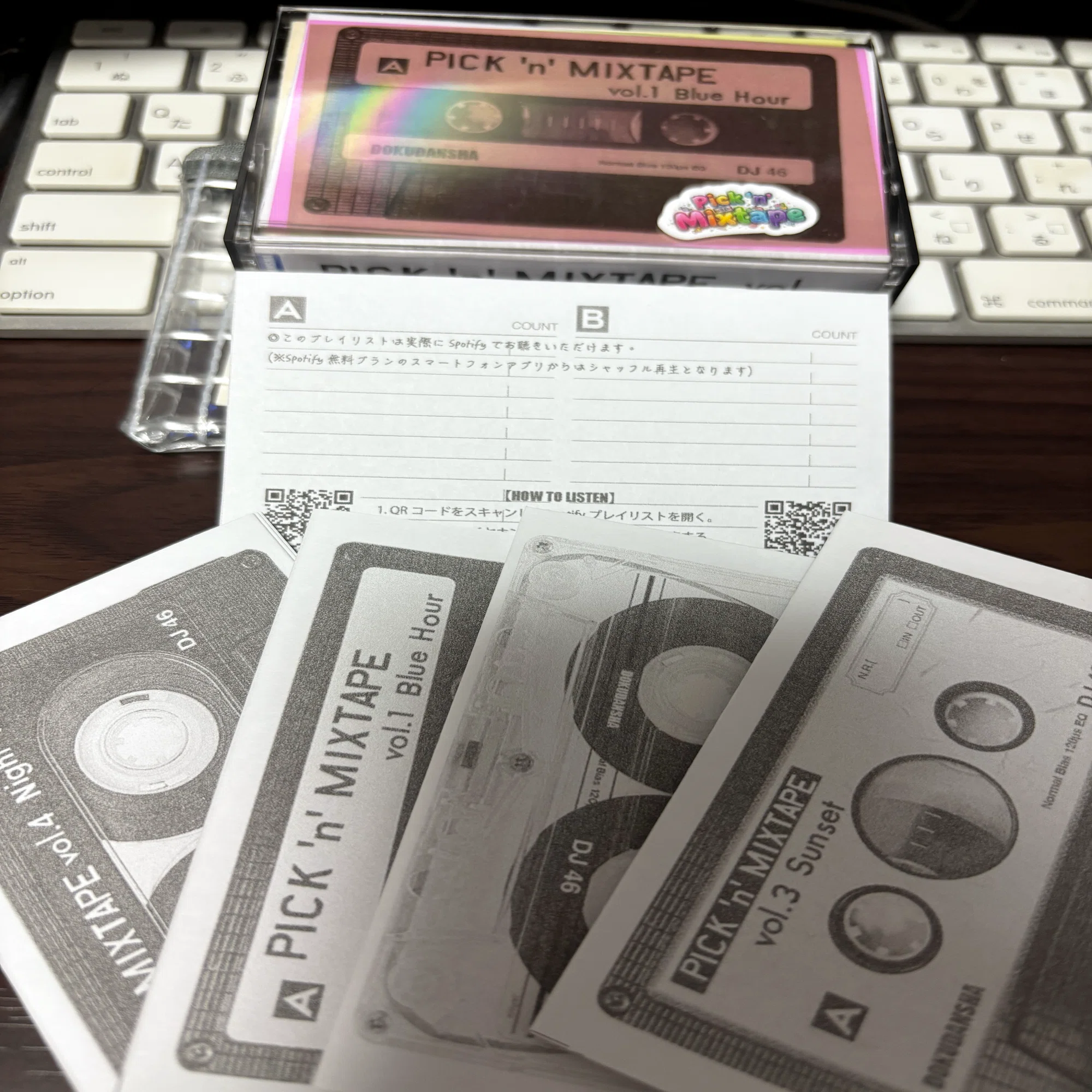 体験型カセットZINE『PICK 'n' MIXTAPE』ができるまで ③ 〜46分テープ