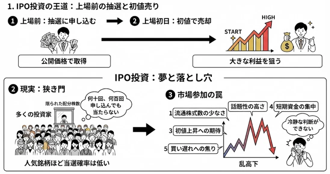 IPO株は「ロックアップ解除」から買え ── 初値天井・VC売り・上場