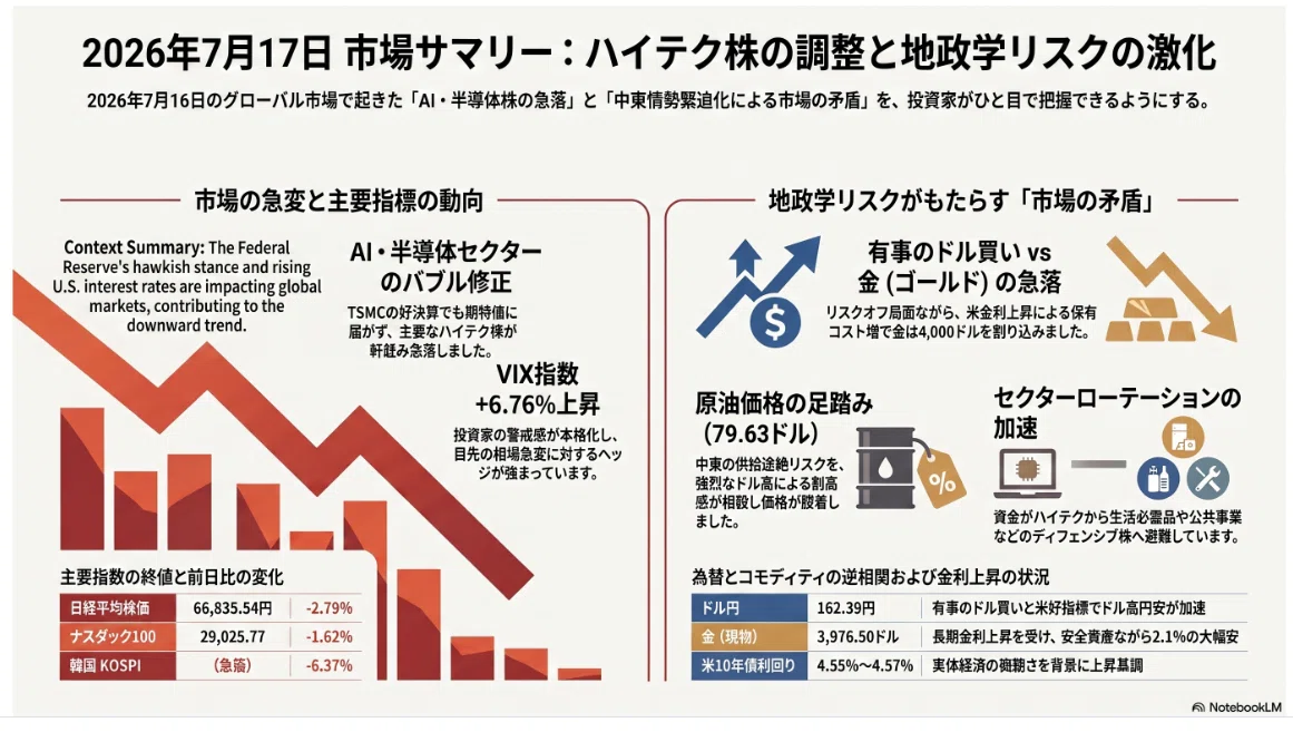 26/07/17 昨日16日市場分析レポート #米国株 #ドル円 #投資｜Yan氏