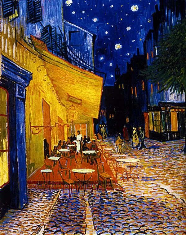 印象派 夜のカフェシーン 油彩画 アート】大ゴッホ展の「夜のカフェテラス」には絶対に行って欲しい