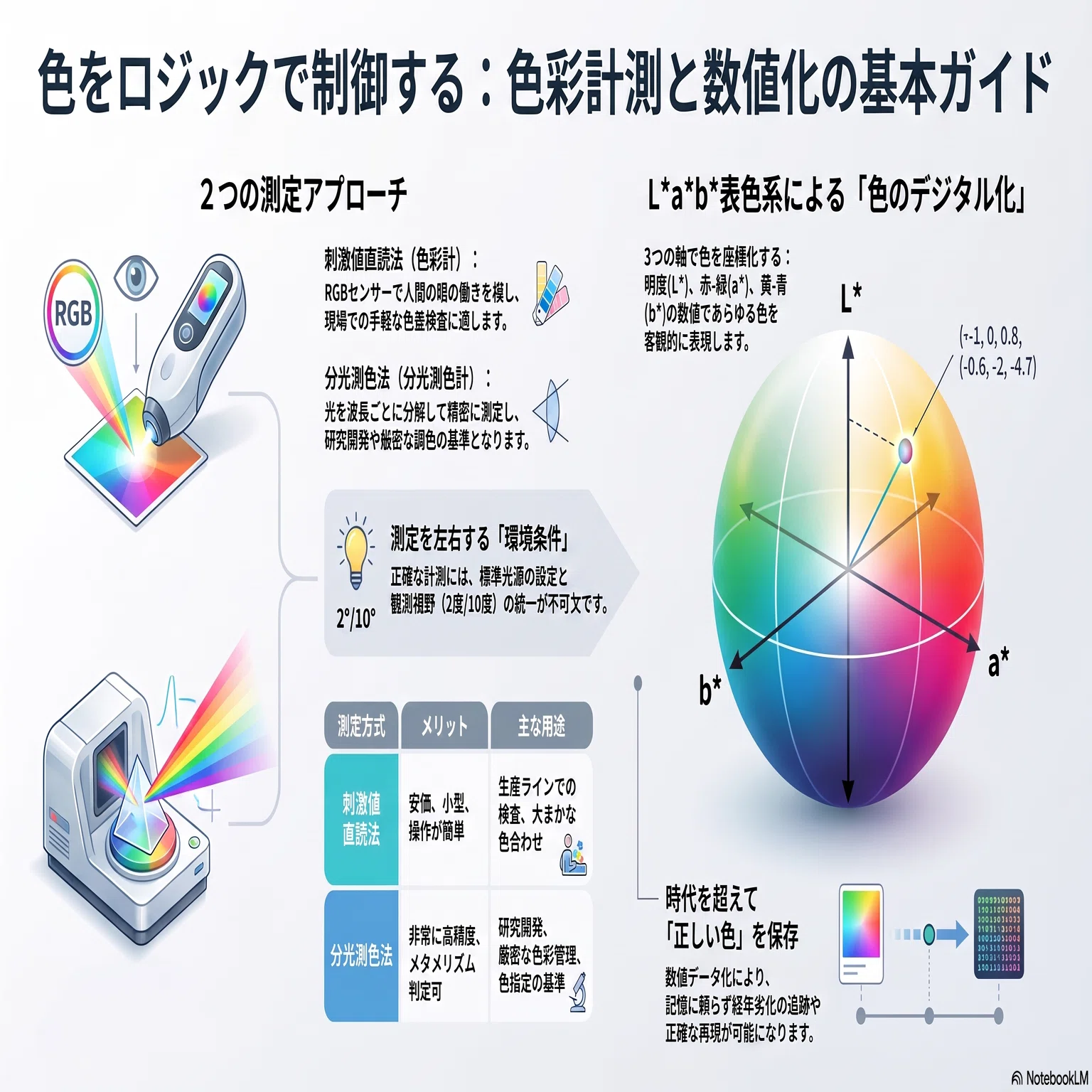 いろいろな色 - 色彩化学ハンドブック「応用編」のまとめ、ついに最終