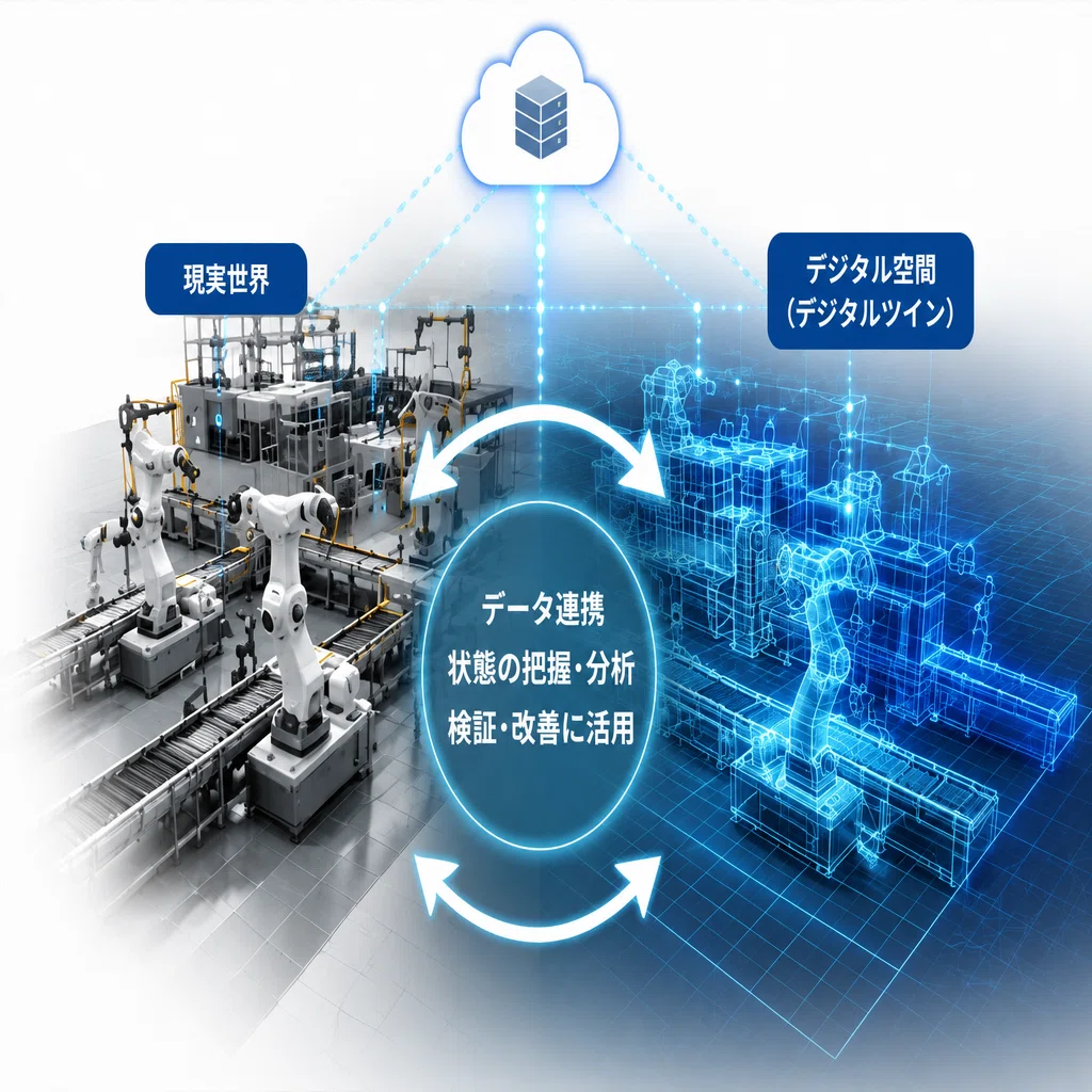 デジタルツインとは？ ものづくりを支える技術とスマートスケープの