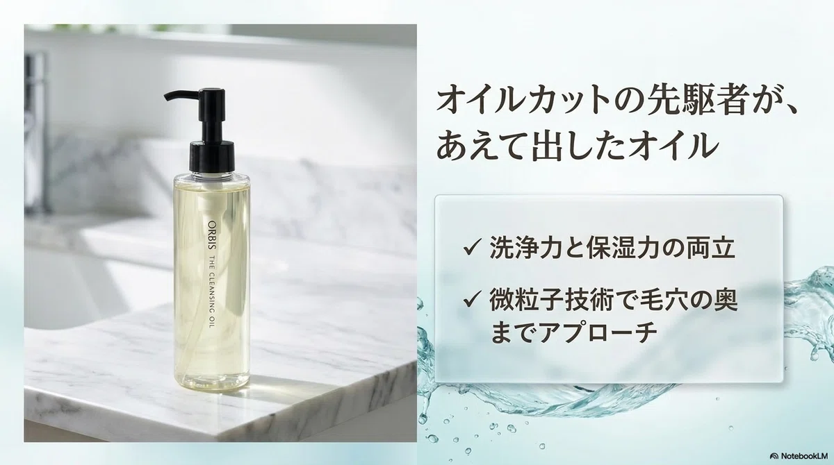 乾燥肌：なぜ「オルビス ザ クレンジング オイル」を選んだのか