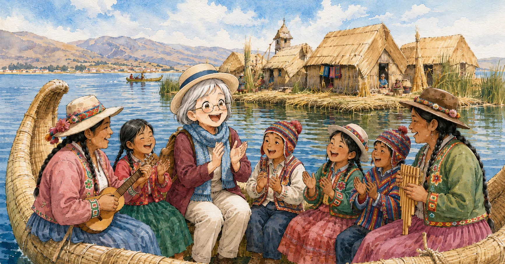 ペルーの旅2ー世界遺産チチカカ湖で春が来た🎶｜ドラゴンどらむD.D.