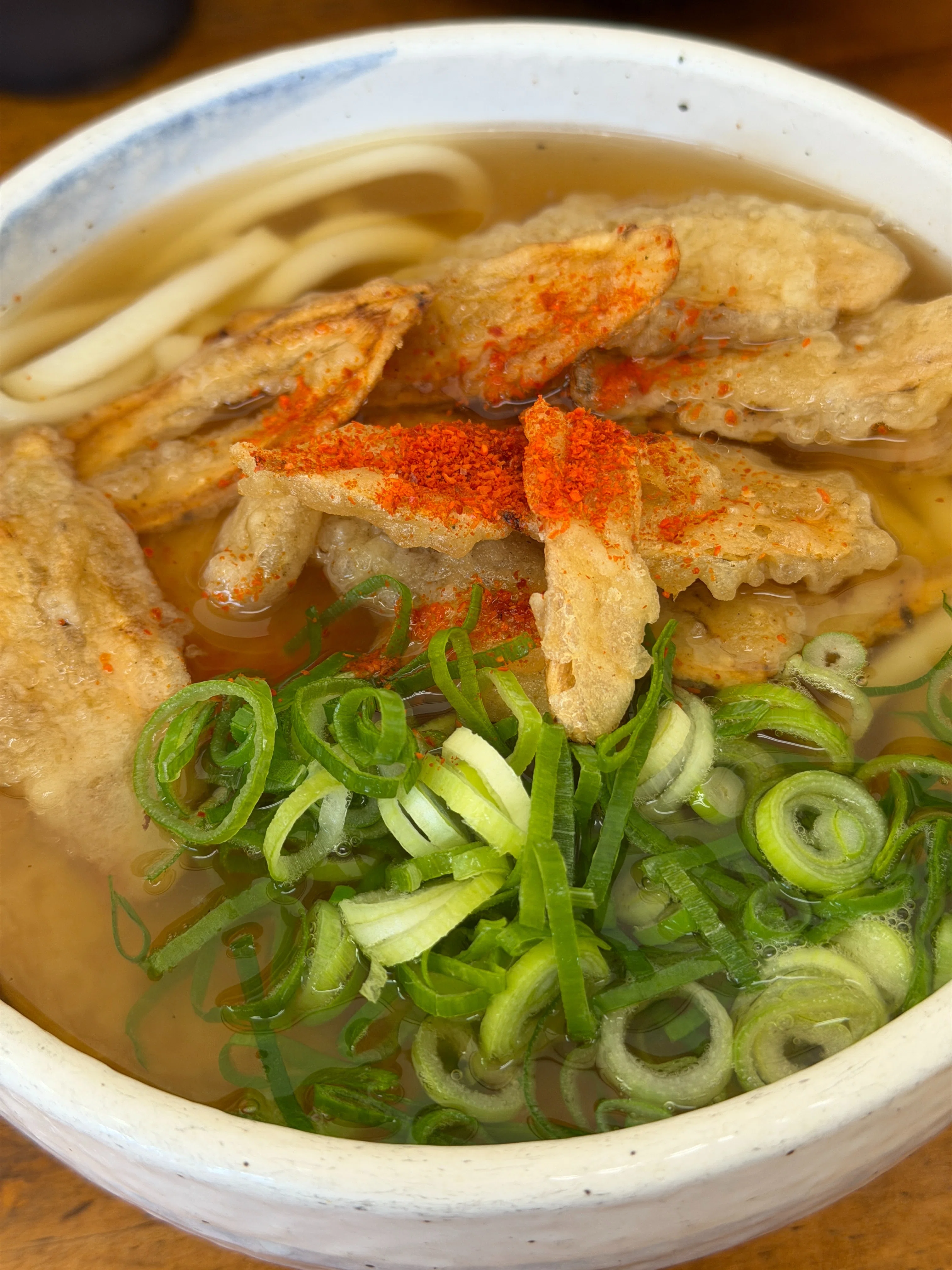 饂飩美味紀行】#88 黄色い看板が目に入った。唐人町・『天ぷらうどん