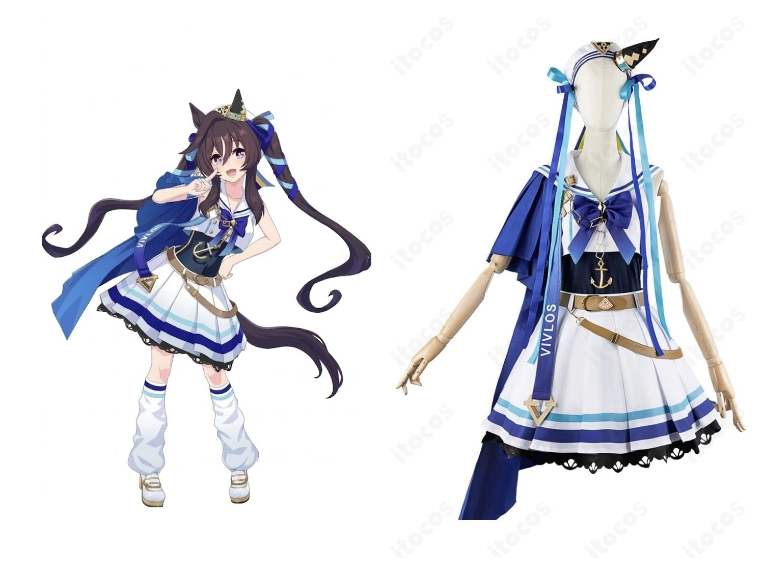 ウマ娘 コスプレ衣装｜ヴィブロス勝負服の出装清单・版本区别
